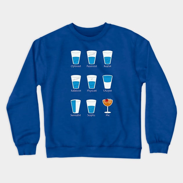 Drinking Crewneck Sweatshirt by GraphicMonas